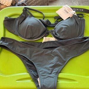 O'Neill Charcoal Bikini Set